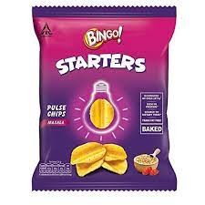 BUY 1 BINGO STARTERS  MASALA CHIPS GET 1KIT KAT 1 FINGER 8.6g FREE