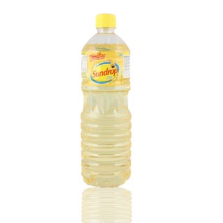 Sundrop Lite Sunflower Oil Plastic Bottle(1L)