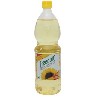Freedom Refined Sunflower Oil Plastic Bottle(1L)