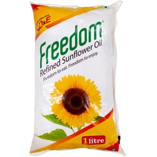 Freedom Refined Sunflower Oil Pouch(1L)