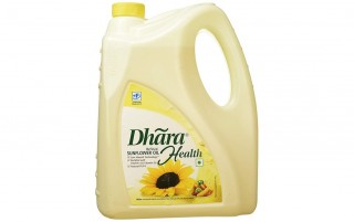 Dhara Health Refined Sunflower Oil Plastic Can(5L)
