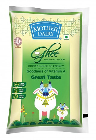 Mother Dairy Cow Ghee Pouch(1L)