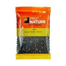 Pro Nature Organic Black Pepper Whole(100g)