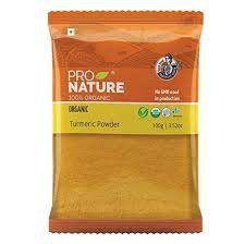 Pro Nature Organic Turmeric/Haldi Powder(100g)