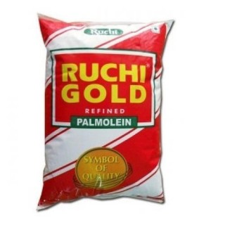 Ruchi Gold Refined Palmolein Oil Pouch(1L)