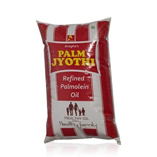 Palm Jyothi Refined Palmolein Oil Pouch(1L)