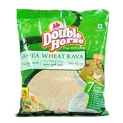 Double Horse Samba Wheat Rava(500g)