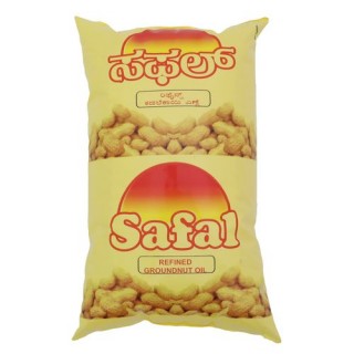 Safal Refined Groundnut Oil Pouch(1L)