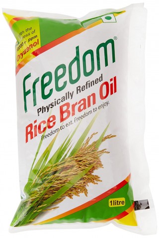 Freedom Rice bran Oil Pouch(1L)