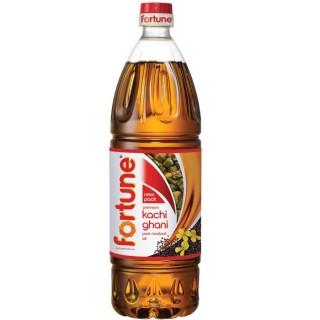 Fortune Kachi Ghani Mustard Oil Plastic Bottle(1L)