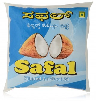 Safal Filtered Coconut Oil Pouch(500ml)