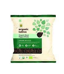 Organic Tattva Black Pepper Whole(100g)