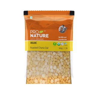 Pro Nature Organic Roasted Channa Dal(500g)
