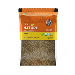 Pro Nature Organic Moong Dal Green Whole(500g)