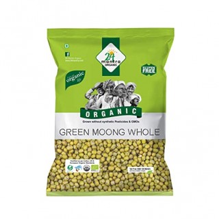 24 Mantra Organic Green Moong Whole Dal