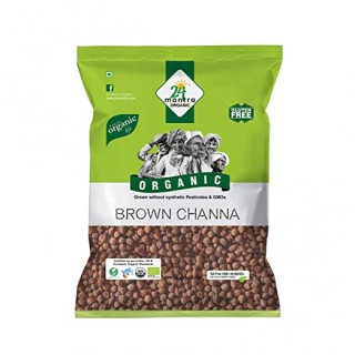 24 Mantra Organic Brown Chana Whole(500g)