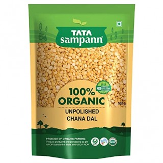 Tata Sampann Organic Chana Dal(500g)
