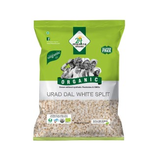24 Mantra Organic Urad Dal White Split(500g)