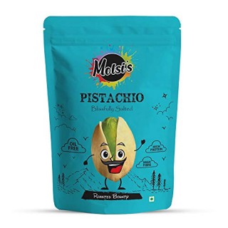 Molsi Blissfully Salted Pistachios(50g, Pack of 10)