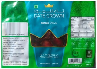 Date Crown Buman Dates Pack(500g*2)