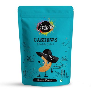 Molsi Blissful Salted Cashews(50g, Pack of 20)