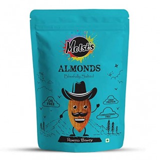 Molsi Blissful Salted Almonds(50g, Pack of 20)