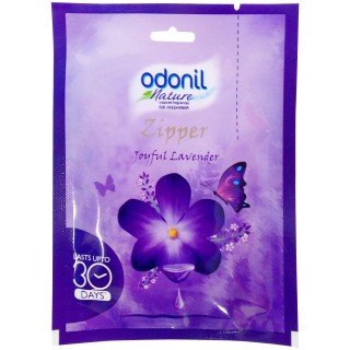 Odonil Zipper Joyful Lavender Air Freshener(10g)