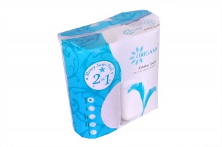 origami kitchen Roll 2 In 1 - 100 Pulls(1pc)