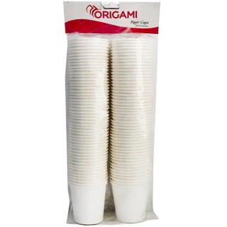 origami White Paper Cups -150ml(100pc)