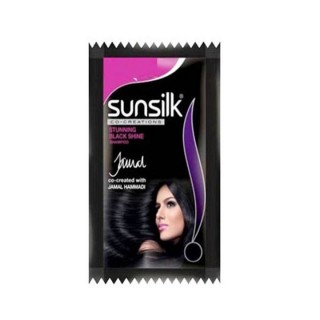 Sunsilk Co Creations By Jawed Stunning Black Shine Shampoo (3ml, Pack of 64)