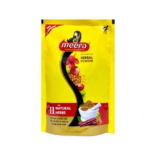 Meera Herbal Hair Wash Powder Pouch (5g, Pack of 50)