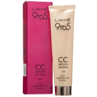 Lakme 9 To 5 Cc Complexion Care Beige Face Cream (9g)
