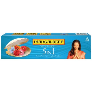 Mangaldeep 5 in 1 Agarbati(85pc)