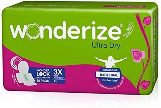Wonderize Ultra Dry XL Sanitary Napkins(30)