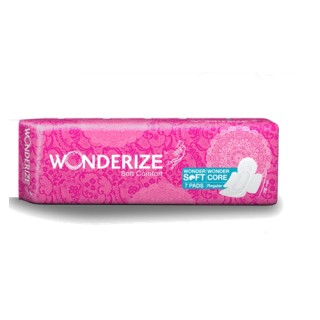 Wonderize Dry Comfort Regular Sanitary Napkins(7pc)