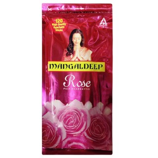 Mangaldeep Rose Agarbatti(120pc)
