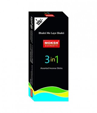 Moksh 3 In 1 Agarbatti(300g)