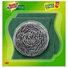 Scotch Brite Scrub Pad Stainless Steel Scrub Combi (1pc)