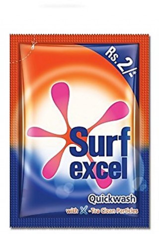 Surf Excel Quick Wash Detergents(15g,Pack of 72)