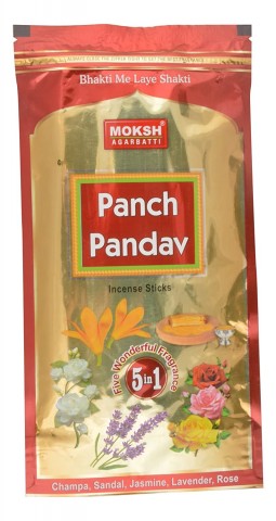 Moksh Panch Pandav Agarbatti(140g)