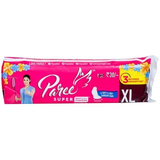 Paree Super Soft And Dry Feel XL Sanitary Pads(6pc)