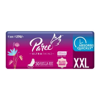 Paree Ultra Thinz Xxl Sanitary Napkins(30pc)