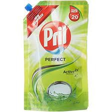 Pril Lime Dishwash Gel Pouch (120ml)