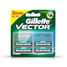 Gillette Vector Razor Blade Cartridges(6pc)
