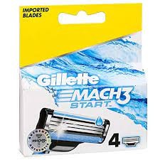 Gillette Mach 3Start Razor Blade Catridges(4pc)
