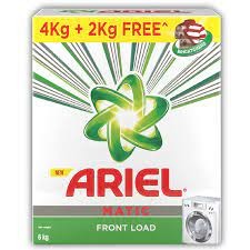 Ariel Matic Front load Washing Powder(4Kg+2Kg)