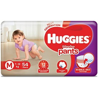 Huggies Wonder Pants Medium 7-12 Kg (54pc)