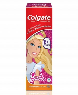 Colgate Kids 6+ Barbie Strawberry Toothpaste (80g)