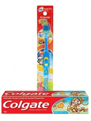 Colgate Kids Toothpaste & Toothbrush Combo- 2 to 5 Years (1pc)