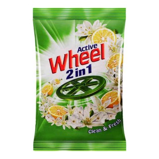 Wheel Active Powder Lemon & Jasmine Detergent Powder (1Kg)